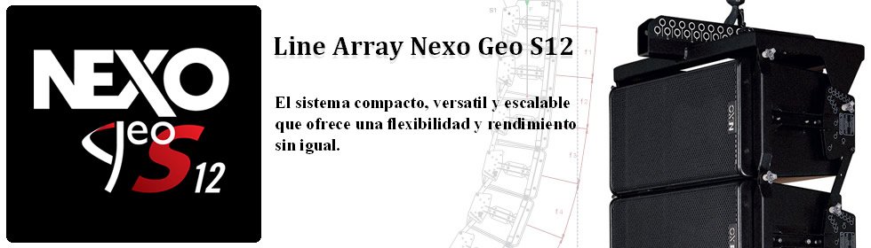 Asonic Eventos Line Array Nexo Geo S12