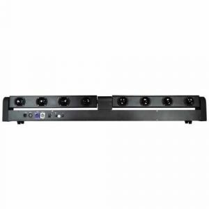 Alquiler Iluminación Robótica DMX ProLight Swing Beam. Barra móvil doble efecto BEAM de 80 W LED RGB + blanco 4-en-1 de hasta 8 secciones.