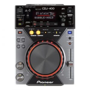 Alquiler de Reproductor digital multiformato de CD/CD-R/CD-RW/MP3/USB Pioneer CDJ-400