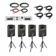 Alquiler equipo sonido Ev Sx100 + Ecler 1.000W