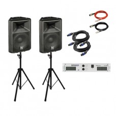 Alquiler equipo sonido Ev Sx100 + Ecler 600W