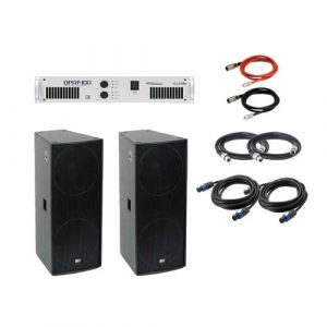 Alquiler equipo sonido Ecler UMA + Ecler 1.400W