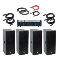 Alquiler equipo sonido Ecler UMA + Ecler 3.000W